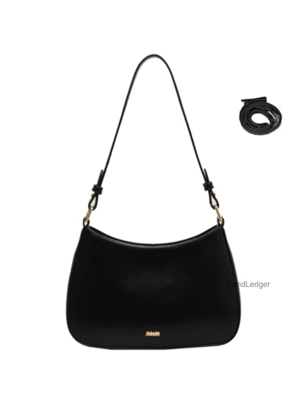 Small Crossbody Bag PU Leather Y2K Shoulder Handbag Retro Sling